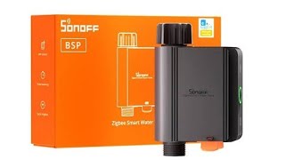 Sonof SWV  BSP Zigbee smart water valfe  Zigbee Akıllı Su Vanası [upl. by Enert]