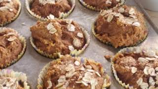 Healthy Pumpkin Muffin Recipe [upl. by Marve]