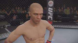 Edson Barboza vs Dan Hooker UFC 3 [upl. by Othilia]