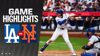 Dodgers vs Mets Game Highlights 52924  MLB Highlights [upl. by Yekciv663]