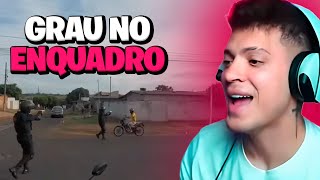 CEROL REAGINDO ENQUADROS DE MOTO EP 82 [upl. by Lucias]