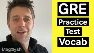 The Latest GRE Vocab Trends on Practice Tests [upl. by Nylrats]