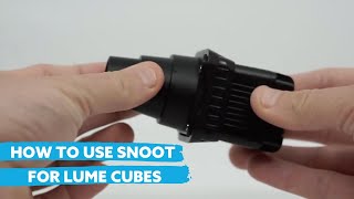 How to use the Snoot for Lume Cubes [upl. by Fang]