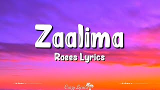 Zaalima Full Song  Raees  Shahrukh Khan Mahira Khan Arijit Singh Harshdeep Kaur [upl. by Georgena]