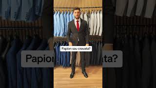 Costumul negru cu papion sau cravata [upl. by Noiro25]