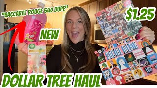 DOLLAR TREE HAUL  NEW  BACCARAT ROUGE 540 DUPE 😱  AMAZING BRAND NAME FINDS [upl. by Aelahs680]