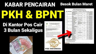 Kabar Pencairan Pkh Tahap 1 amp Bpnt Di Kantor Pos Cair 3 Bulan Sekaligus Info Pkh Hari Ini [upl. by Nrevel502]