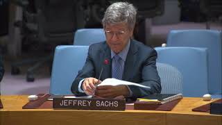 Jeffrey Sachs Testimony at the UN Security Council Meeting  November 20 2023 [upl. by Yelhs]