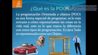 60 Programación en Java  POO  Conceptos de Programación Orientada a Objetos POO [upl. by Hamitaf]