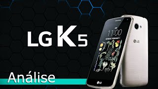 Análise LG K5   Review  TecNoob [upl. by Fariss]