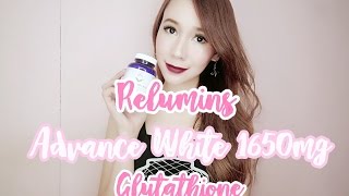 Relumins Advance White 1650mg Glutathione Review ♡ Nicole Faller [upl. by Dix66]