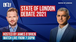 State Of London Debate With Sadiq Khan and James OBrien [upl. by Combes]