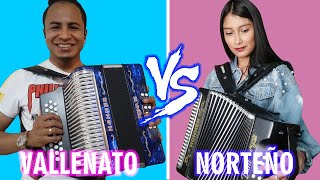 DUELO DE ACORDEONES  Norteño VS Vallenato Episodio 01 [upl. by Rehpatsirhc]