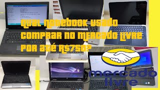 Qual Notebook usado comprar 1  até R750 [upl. by Arhsub]