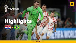 Penalty DRAMA  Croatia v Brazil  QuarterFinal  FIFA World Cup Qatar 2022 [upl. by Ynaitirb]