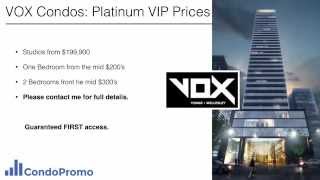 VOX Condos Top 5 Reasons To Invest [upl. by Sirromaj]