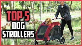 ✅ Top 5 Best Dog Strollers in 2024 [upl. by Beltran]