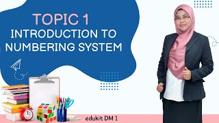 Topic 1  Introduction To Numbering System [upl. by Lizabeth271]