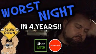 Worst Delivery Shift I ve ever had in 4 years 🤯 DoorDash is dead ☠️ [upl. by Ylicis]