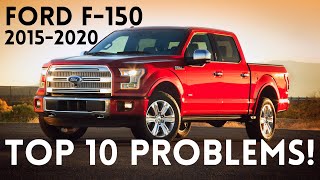 OWNER REVIEWS FORD F150 20152020 COMMON PROBLEMS RELIABILITY PROBLEMS MAINTENANCE TOP PROBLEMS [upl. by Pharaoh]