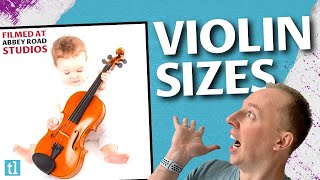 Violin Sizes Explained [upl. by Vina]