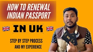 How To Renewal Indian Passport In UK Or Any Other Country  Full Step By Step Process [upl. by Ado160]