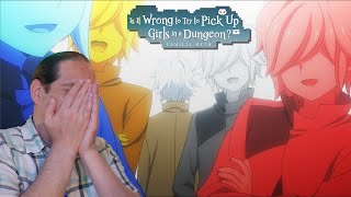 Danmachi Season 1 Episodes 4 amp 5  Is It Wrong to Try to Pick Up Girls in a Dungeon  Reaction [upl. by Kimmie]