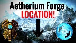 Aetherium Forge Location Lost to the Ages Quest  Skyrim REMASTERED [upl. by Puduns178]