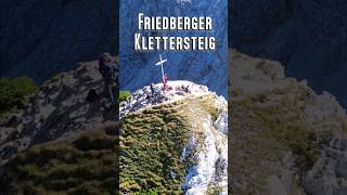 Der perfekte Ausgleich an windfreien Tagen Ein Klettersteig im Tannheimertal Friedberger Kletterst [upl. by Aztinaj]