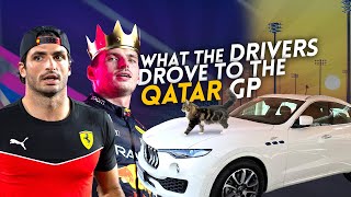 What the F1 DRIVERS Drove to the 2023 QATAR GP [upl. by Enohs]