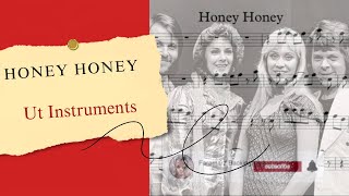 Honey Honey  Abba  Play along for Ut Instruments [upl. by Hars585]