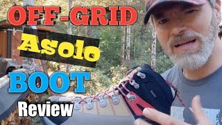 The Craziest Asolo Fugitive GTX Hiking Boot Review [upl. by Redle]