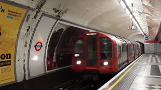 Central Line Tube Train Holborn Station London Underground 🇬🇧 [upl. by Zanze404]