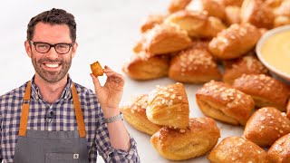 Easy Pretzel Bites Recipe [upl. by Yeuh]