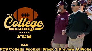 FCS Week 1 Preview amp Picks  The College Football Experience [upl. by Amata]