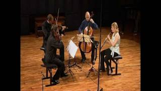 Mozart Oboe Quartet K370 Rachel BullenErnst KovacicMichel CamilleAnssi KarttunenEsbjergDenmark [upl. by Aned]