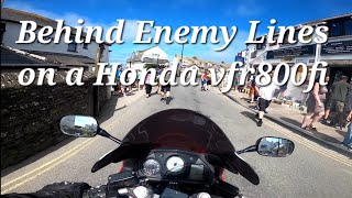 The Honda Vfr800fi Made This So Easy Going Behind Enemy Lines [upl. by Llerrut]