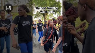 Energy Energy🥹💯 Uniport Nursing Week Rally comedy uniport interview nursing funny doctor [upl. by Enialedam251]