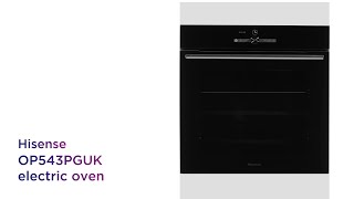 Hisense OP543PGUK Electric Oven  Black  Product Overview  Currys PC World [upl. by Aleakim]