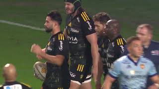 TOP 14  Essai de Tawera KERRBARLOW SR  USA Perpignan  Stade Rochelais [upl. by Aronal]