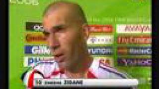 Zidane Interview vs Brazil world cup 2006 [upl. by Cochard]