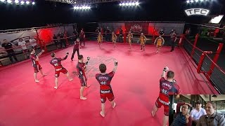 BJJ vs Boxing 5 vs 5 MMA Match  Brazil vs UK [upl. by Terces]