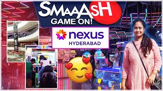 Nexus Mall Hyderabad  SMAASH Game zone in Nexus Mall Kukatpally  Anus Amazing Vlog [upl. by Doty]