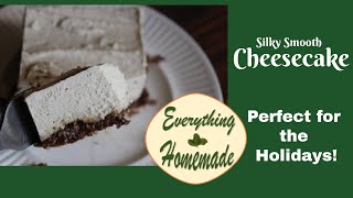 Silky Smooth Cheesecake Perfect Dessert for the Holidays or any Special Occasion [upl. by Yengac]