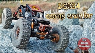 SCX24 Spare Parts Comp Crawler  More mods  overdrive  CVD  ASX24 ESC shock setup rccar scx24 [upl. by Ykcir364]