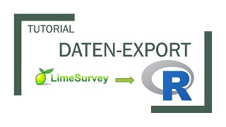 LimeSurvey Export von Umfrageergebnissen in R [upl. by Delwin]