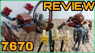 Lego Star Wars 7670 Hailfire Droid Review [upl. by Heady]