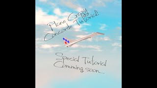 Plane Crazy MiniRC Concorde tutorial [upl. by Kcirrek]