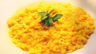 REAL Italian RISOTTO ALLA MILANESE classic authentic recipe [upl. by Burnsed]