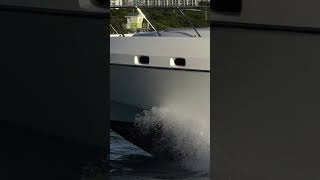 Mangusta 94 yacht side Haulover inlet [upl. by Maidel]